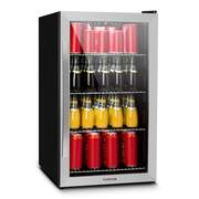 Klarstein Beersafe 4XL, hűtőszekrény, 124 liter, 0 -10°C, üveg, G energiahatékonysági osztály, rozsdamentes acél akciós termékkép 1