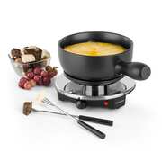 Klarstein Sirloin, raclette grill fonduevel, 1200 W, kerámia edény, fekete akciós termékkép 1