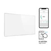 Klarstein Wonderwall 450 Smart, infravörös hősugárzó, 50 x 90 cm, 450 W, heti időzítő, IP24, fehér akciós termékkép 1