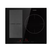 Klarstein Delicatessa 3 Flex, indukciós főzőlap, 6600 W, 3 zóna, üvegkerámia, fekete akciós termékkép 1