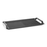 Klarstein Delicatessa Grill Pan, grillező lap, indukciós főzőlap tartozék, fekete akciós termékkép 1