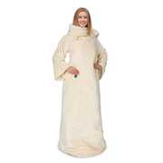 Klarstein Slanket, thermo takaró ujjakkal, 120 W, 155 x 180 cm, coral fleece akciós termékkép 1