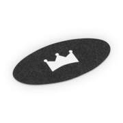 BoarderKING Griptape egyensúlyozó deszkához, beltéri deszkához, műanyag, 2 darab, ovális akciós termékkép 1