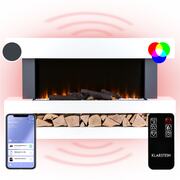 Klarstein Studio Light & Fire 3 Smart, kandalló, 1000/2000 W, MDF, WiFi Control akciós termékkép 1