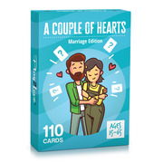Spielehelden A Couple of Hearts Pároknak 110 szeretetteljes angol nyelvű kérdés házaspárok számára akciós termékkép 1