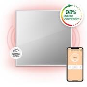 Klarstein La Palma 500 smart, infravörös hősugárzó 2 az 1-ben, 60 x 60 cm, 500 W, tükör elülső rész akciós termékkép 1