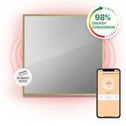 Klarstein La Palma 500 smart, infravörös hősugárzó 2 az 1-ben, 60 x 60 cm, 500 W, tükör elülső rész akciós termékkép 1
