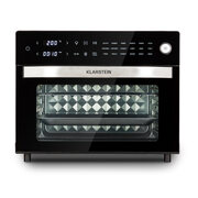 Klarstein Vigor Air, forrólevegős fritőz, 1800 W, 30 l, 18 program, felső és alsó fűtés akciós termékkép 1