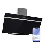 Klarstein Ava 90, Smart, páraelszívó, 90 cm, falra szerelhető, WiFi, A++, 515m³/h, érintőképernyő akciós termékkép 1
