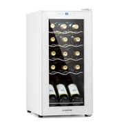 Klarstein Shiraz 15 Slim Uno, borhűtő, 44 liter, 135 W, 5 – 18 °C, érintőképernyős, fekete akciós termékkép 1