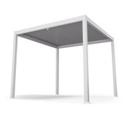 Blumfeldt LuminaHaven, pergola, 3 x 3 m, horganyzott acél lamellás tető, véd a nap, eső és szél ellen akciós termékkép 1