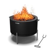 Blumfeldt Ignite Pure tűzhely, alacsony füstölés, grillrács, rozsdamentes acél, hordozható, esővédő fedél, fogantyúk akciós termékkép 1