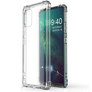 Huawei P40, Szilikon tok, légpárnás sarok, Wooze Silicone Armor, átlátszó akciós termékkép 1