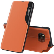 Apple iPhone 13, Oldalra nyíló tok, stand, Wooze FashionBook, sárga akciós termékkép 1
