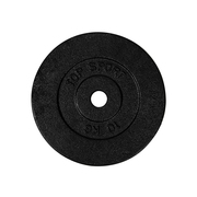 Öntöttvas súlytárcsa 30mm Top Sport Castyr 10 kg akciós termékkép 1