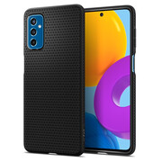Samsung Galaxy M52 5G SM-M526B, Szilikon tok, Spigen Liquid Air, háromszög minta, fekete akciós termékkép 1