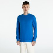 Pulóver Urban Classics Organic Basic Crew Sporty Blue L akciós termékkép 1