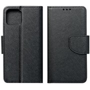 Motorola Moto G42, Oldalra nyíló tok, stand, Fancy Book, fekete akciós termékkép 1