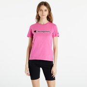 Póló Champion Crewneck T-Shirt Dark Pink XS akciós termékkép 1