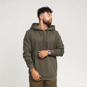 Pulóver Urban Classics Organic Basic Hoody Green S akciós termékkép 1