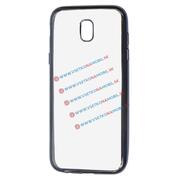 METALLIC Szilikon tok Samsung Galaxy J7 2017 (J730) fekete akciós termékkép 1