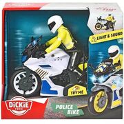 Dickie: Rendőrmotor játékszett figurával - Magyar felirattal akciós termékkép 1