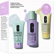 Clinique 3 Steps Skin Care Kit Skin Type 2 ajándékszett a bőr tökéletes tisztításához akciós termékkép 1