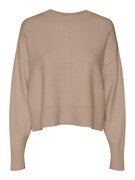 VERO MODA Pulóver 'GOLD LINK'  bézs akciós termékkép 1