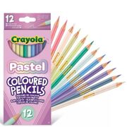 Crayola: Pasztell színes ceruza készlet - 12 db-os akciós termékkép 1