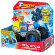 T-Racers: 2 az 1-ben szuperterepjáró figurával - Turbo Digger akciós termékkép 1