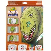 Crayola POPs: 3D foglalkoztató – Dinók akciós termékkép 1