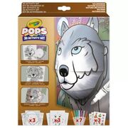 Crayola POPs: 3D foglalkoztató – Vadon akciós termékkép 1