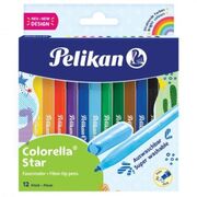 Pelikan: Colorella Star filctoll készlet - 12 db-os akciós termékkép 1