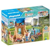 Playmobil: Amelia és Whisper lovasboxszal 71353 akciós termékkép 1