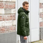 Vízálló kapucnis parka gyapjúval akciós termékkép 1