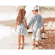 Festés számok szerint: Barátság - 40 x 50 cm akciós termékkép 1