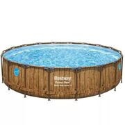 Bestway: Power Steel Swim Vista fémvázas medence szett - 549 x 122 cm 56977 akciós termékkép 1