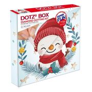 Diamond Dotz: Dotz Box képkészítő készlet - Hóember akciós termékkép 1