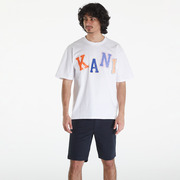 Póló Karl Kani Woven Signature Multicolor Logo Tee White M akciós termékkép 1