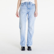 Nadrágok Calvin Klein Jeans High Rise Straight Jeans Denim Light W27/L32 akciós termékkép 1