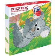 Diamond Dotz: Dotz Box, Koala képkészítő szett, 22 x 22 cm akciós termékkép 1