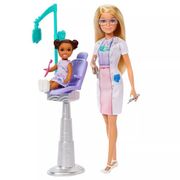 Barbie: Karrierista Barbie baba szettben - Fogorvos akciós termékkép 1