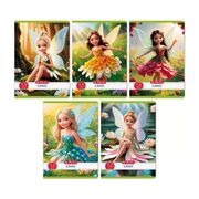 Flower Fairy: A5-ös vonalas füzet, 1. osztályos, 14-32 - többféle akciós termékkép 1