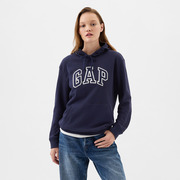 Pulóver GAP Pullover Logo Hoodie Navy Uniform L akciós termékkép 1