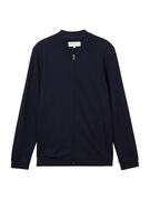TOM TAILOR DENIM Tréning dzseki  sötétkék akciós termékkép 1