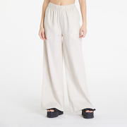 Nadrágok Urban Classics Ladies Linen Mixed Wide Pants Soft Seagrass L akciós termékkép 1