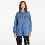 Ing Noisy May NMflanny L/S Shacket modrá XS akciós termékkép 1