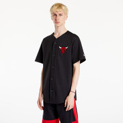 Jersey New Era NBA Team Logo Jersey Chicago Bulls Black/ Front Door Red M akciós termékkép 1