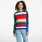 Pulóver Wrangler Slim Rib Sweater Navy L akciós termékkép 1