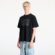 Póló PLEASURES Box Logo Heavyweight T-Shirt Black S akciós termékkép 1